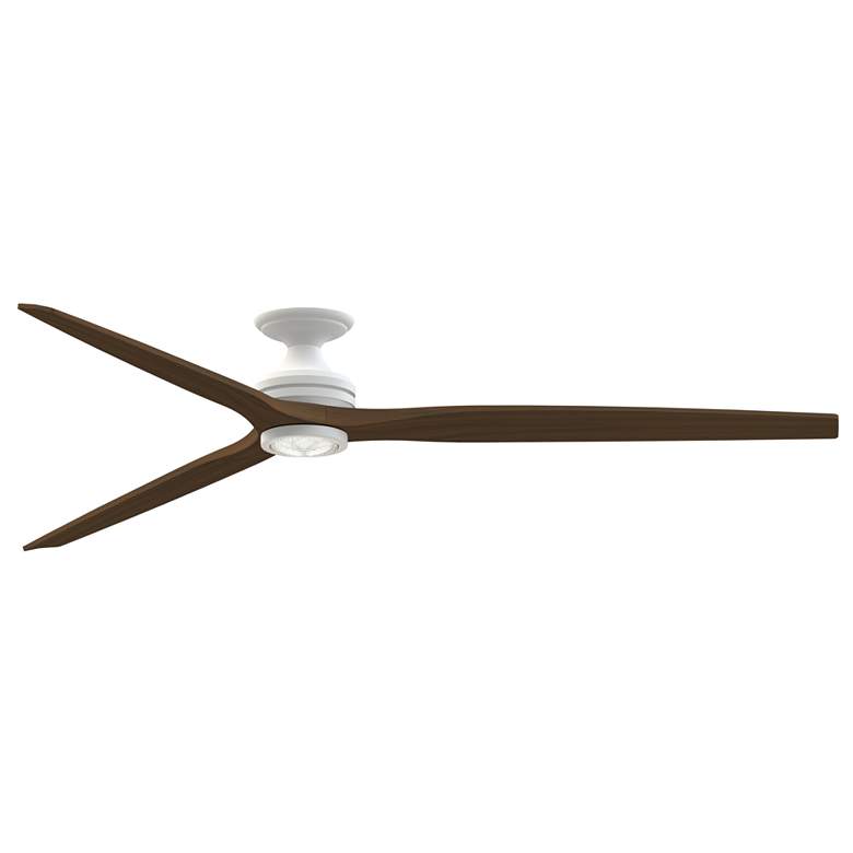 Image 1 Fanimation Spitfire DC Custom 84" Flush - MW w/ WK Blades and Light Kit