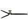 Fanimation Spitfire DC Custom 84 in. Flush - BN w/ BL Blades & Light Kit