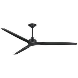Fanimation Spitfire DC Custom - 84 inch - BL with BL Blades