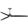 Fanimation Spitfire DC Custom - 84 inch - BN with BL Blades and BN LED LK