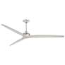 1_Fanimation Spitfire DC Custom - 84 inch - BN with BN Blades