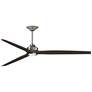 1_Fanimation Spitfire DC Custom - 84 inch - BN with DWA Blades and BN LED LK