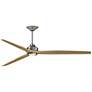 1_Fanimation Spitfire DC Custom - 84 inch - BN with N Blades and BN LED LK