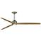 Fanimation Spitfire DC Custom - 84 inch - BN with N Blades and BN LED LK