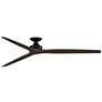 1_Fanimation Spitfire DC Custom - 84 inch Flush - BL with DWA Blades