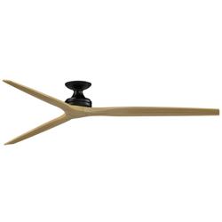 Fanimation Spitfire DC Custom - 84 inch Flush - BL with N Blades