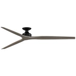 Fanimation Spitfire DC Custom - 84 inch Flush - BL with WE Blades