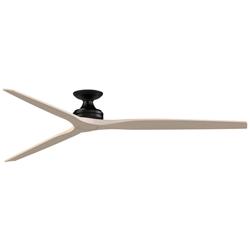 Fanimation Spitfire DC Custom - 84 inch Flush - BL with WW Blades