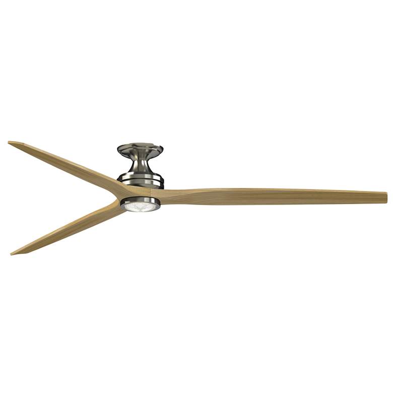 Image 1 Fanimation Spitfire DC Custom - 84 inch Flush - BN w/ N Blades & Light Kit
