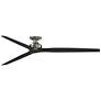 1_Fanimation Spitfire DC Custom - 84 inch Flush - BN with BL Blades
