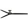 Fanimation Spitfire DC Custom - 84 inch Flush - BN with BL Blades