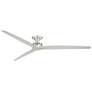 1_Fanimation Spitfire DC Custom - 84 inch Flush - BN with BN Blades