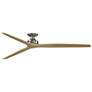 1_Fanimation Spitfire DC Custom - 84 inch Flush - BN with N Blades