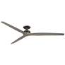 1_Fanimation Spitfire DC Custom - 84 inch Flush - GR with WE Blades
