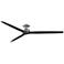 Fanimation Spitfire DC Custom - 84 inch Flush - GZ with BL Blades