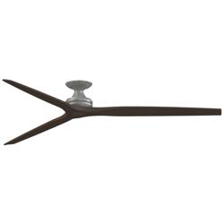 Fanimation Spitfire DC Custom - 84 inch Flush - GZ with DWA Blades