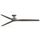Fanimation Spitfire DC Custom - 84 inch Flush - GZ with WE Blades
