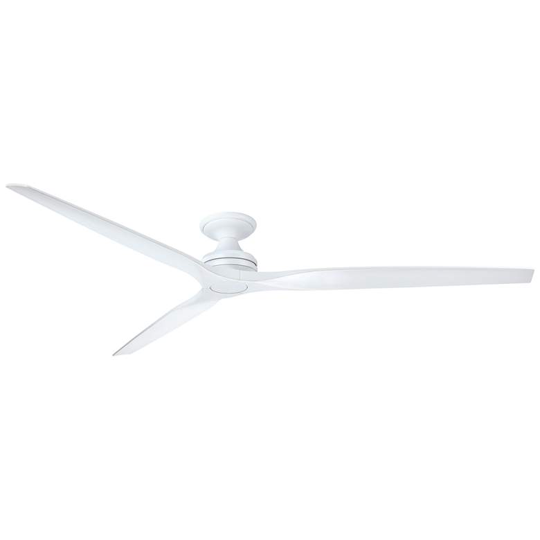 Image 1 Fanimation Spitfire DC Custom - 84 inch Flush - MW with MW Blades