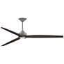 1_Fanimation Spitfire DC Custom - 84 inch - GZ with DWA Blades and GZ LED LK