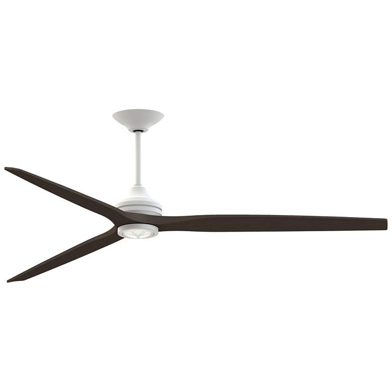 Image 1 Fanimation Spitfire DC Custom - 84 inch - MW with DWA Blades and MW LED LK