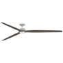 1_Fanimation Spitfire DC Custom - 96" Ceiling Fan - Matte White. Light Kit