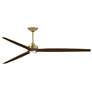 1_Fanimation Spitfire DC Custom - 96 inch - BS with WK Blades and BS LED LK