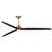 Fanimation Spitfire DC Custom - 96 inch - BS with WK Blades and BS LED LK