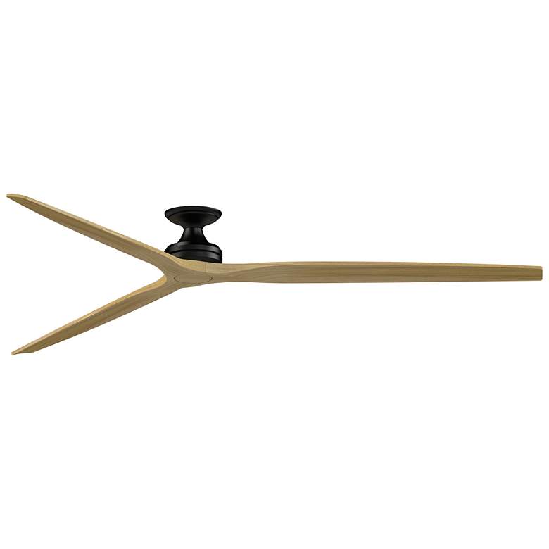 Image 1 Fanimation Spitfire DC Custom - 96 inch Flush - BL with N Blades