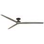 1_Fanimation Spitfire DC Custom - 96 inch Flush - GR with WE Blades