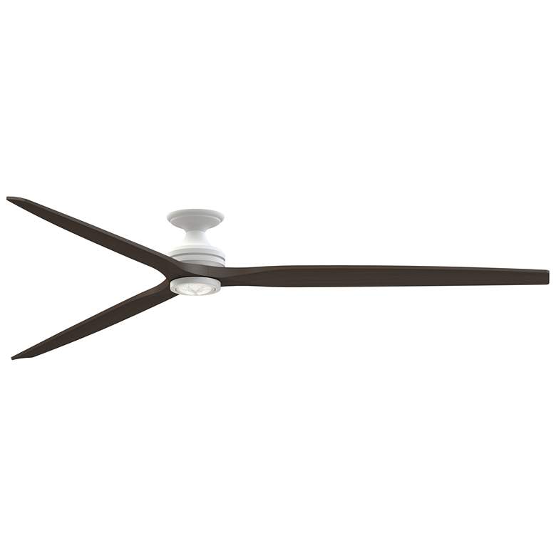 Image 1 Fanimation Spitfire DC Custom 96 inch Flush - MW w/ DWA Blades, MW LED LK