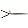 1_Fanimation Spitfire DC Custom 96 inch Flush - MW w/ DWA Blades, MW LED LK