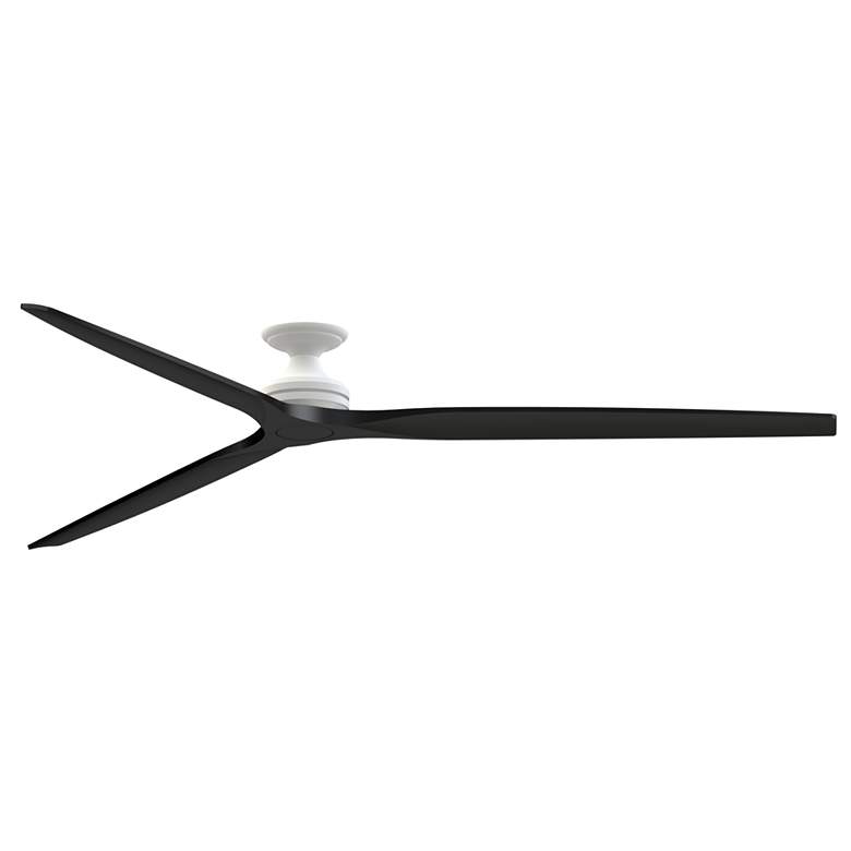 Image 1 Fanimation Spitfire DC Custom - 96 inch Flush - MW with BL Blades