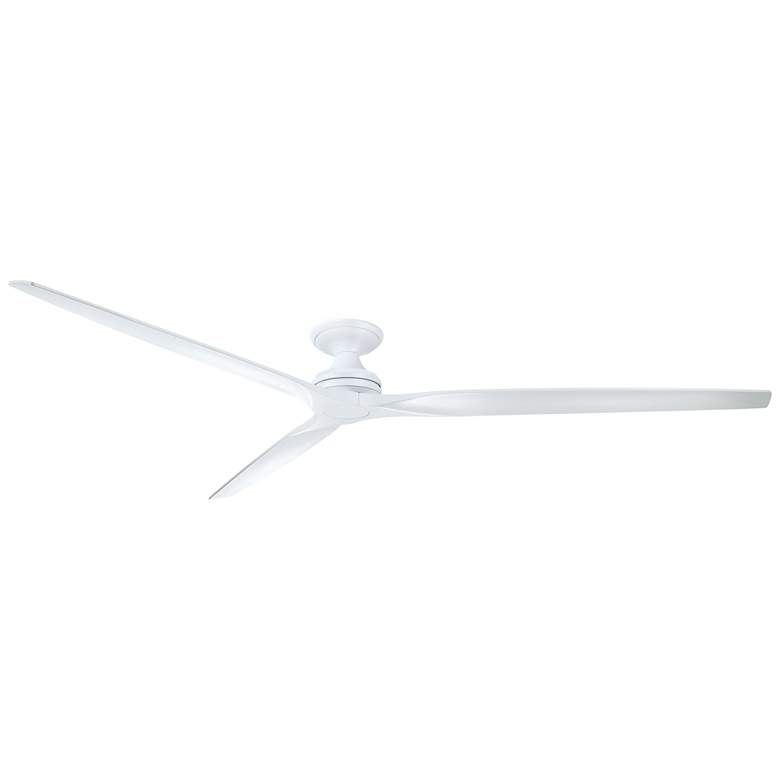 Image 1 Fanimation Spitfire DC Custom - 96 inch Flush - MW with MW Blades