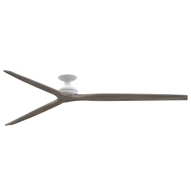 Image 1 Fanimation Spitfire DC Custom - 96 inch Flush - MW with WE Blades