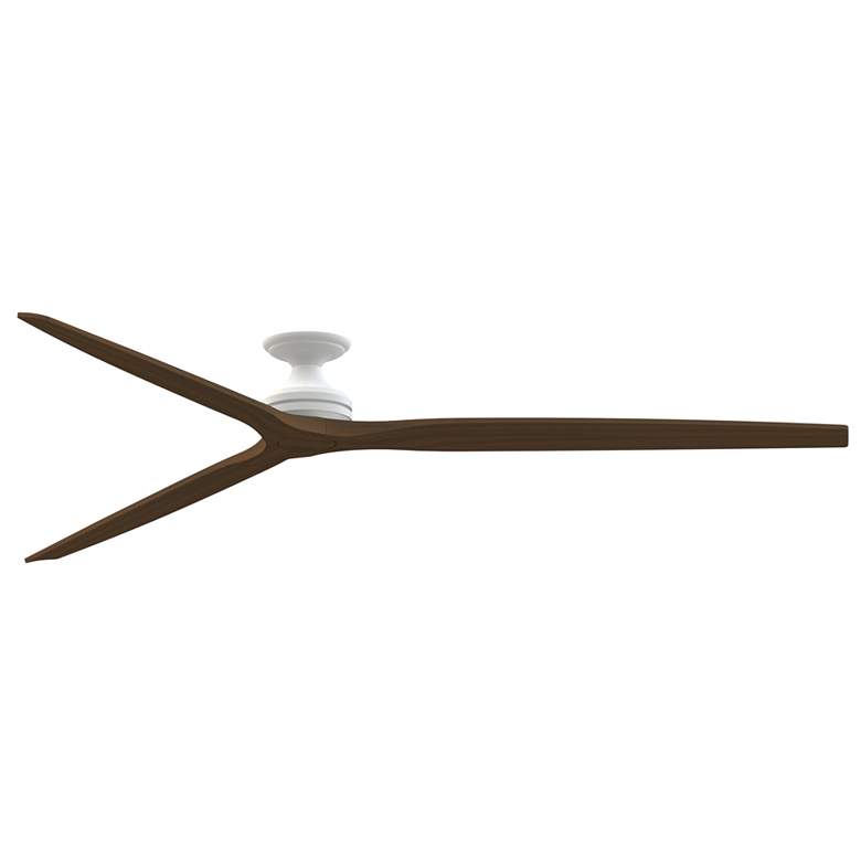 Image 1 Fanimation Spitfire DC Custom - 96 inch Flush - MW with WK Blades