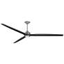 1_Fanimation Spitfire DC Custom - 96 inch - GZ with BL Blades and GZ LED LK