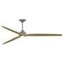 1_Fanimation Spitfire DC Custom - 96 inch - GZ with N Blades and GZ LED LK