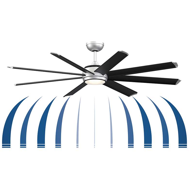 Image 7 Fanimation Stellar Custom - 64 inch - SLW with BLW Blades and LED LK more views