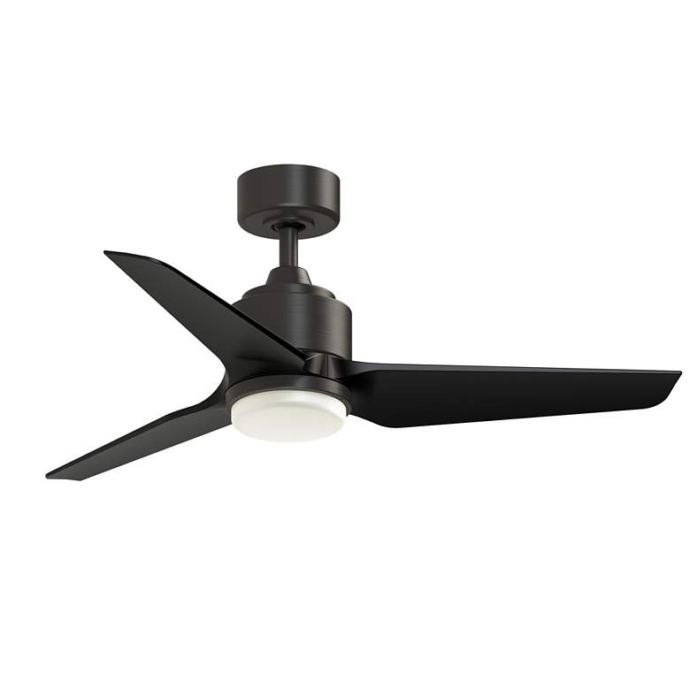 Image 1 Fanimation TriAire Custom - 44 inch - DZW with BLW Blades and LED LK