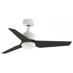 Fanimation TriAire Custom - 44 inch - MWW with DWAW Blades and LED LK