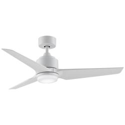 Fanimation TriAire Custom - 48 inch - MWW with MWW Blades and LED LK