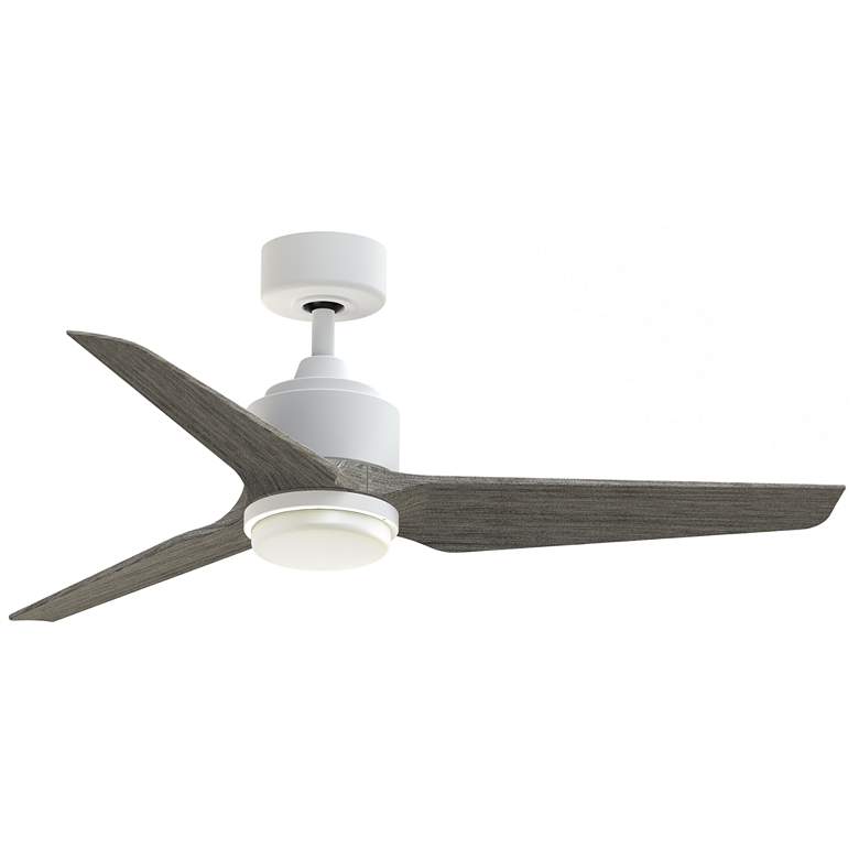 Image 1 Fanimation TriAire Custom - 48 inch - MWW with WEW Blades and LED LK