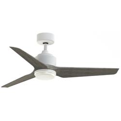 Fanimation TriAire Custom - 48 inch - MWW with WEW Blades and LED LK