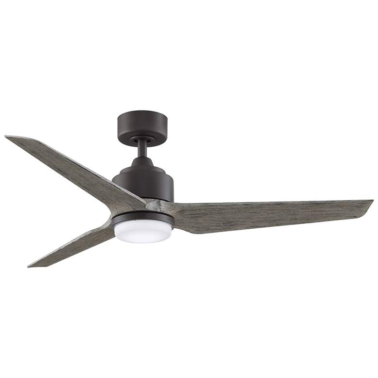 Image 1 Fanimation TriAire Custom - 52 inch - GRW with WEW Blades and LED LK