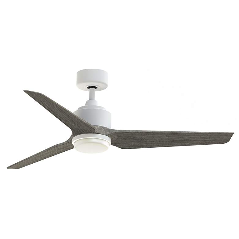 Image 1 Fanimation TriAire Custom - 52 inch - MWW with WEW Blades and LED LK