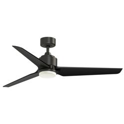 Fanimation TriAire Custom - 56 inch - DZW with BLW Blades and LED LK