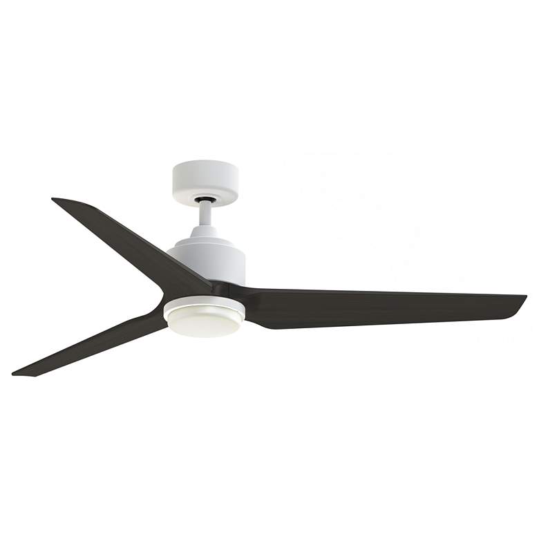 Image 1 Fanimation TriAire Custom - 56 inch - MWW with DWAW Blades and LED LK