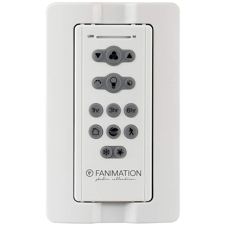 Image 3 Fanimation TriAire Custom - 56 inch - MWW with DWAW Blades and LED LK more views