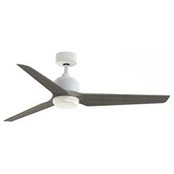 Fanimation TriAire Custom - 56 inch - MWW with WEW Blades and LED LK