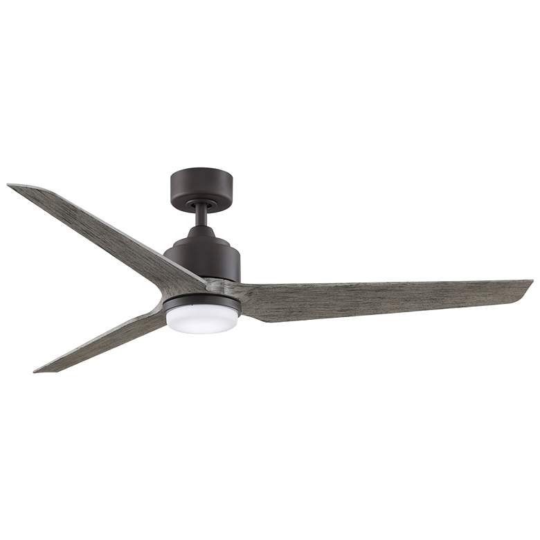 Image 1 Fanimation TriAire Custom - 60 inch - GRW with WEW Blades and LED LK
